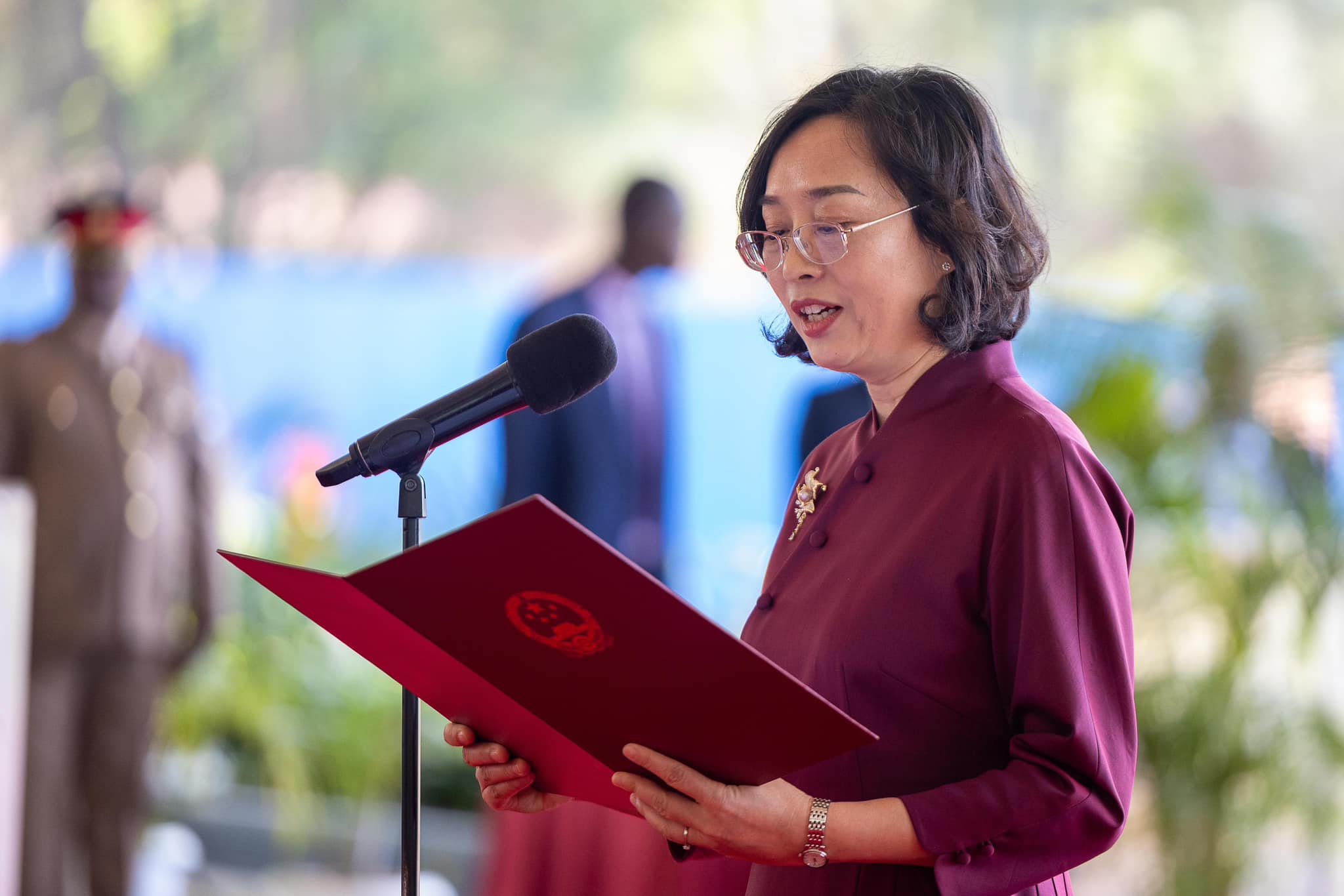 Guo Outlines Her Diplomatic Agenda As She Begins Diplomatic Mission To