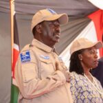 ODM leader Raila Odinga (left)