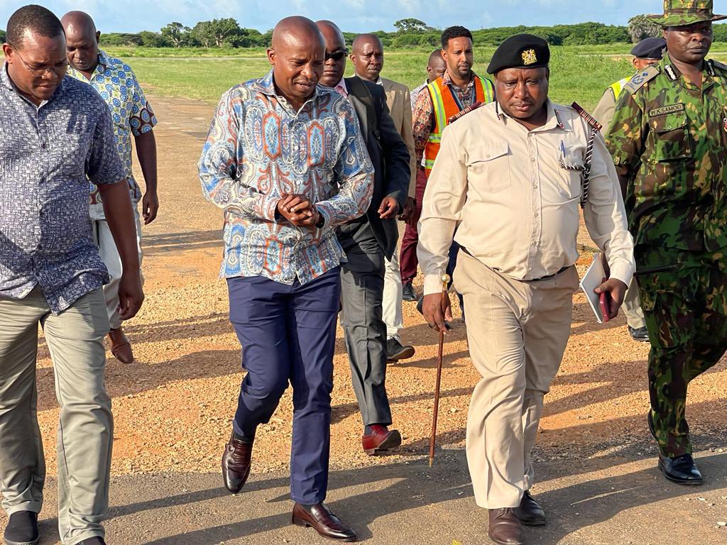 Interior CS Kithure Kindiki embarks on a three-day visit of Lamu County.