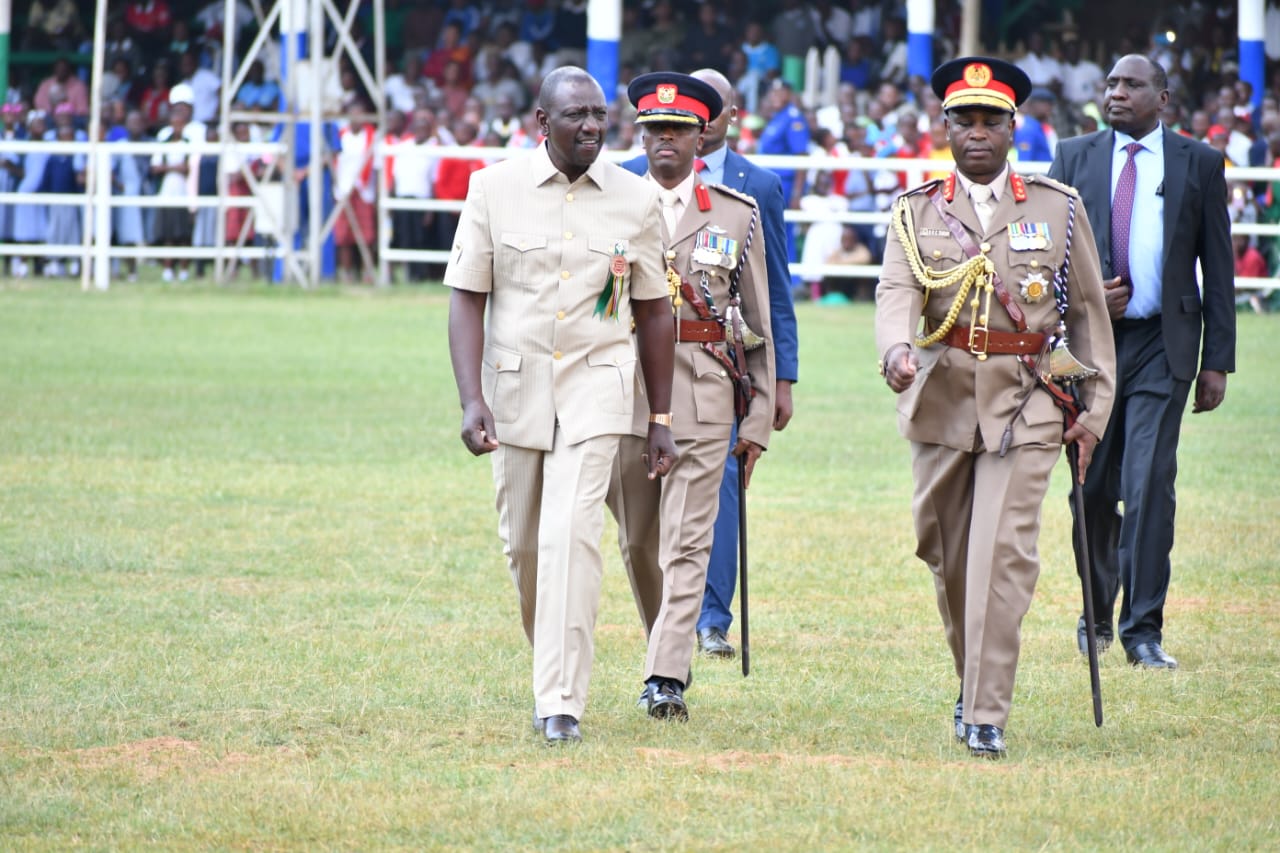 President William Ruto at the Nairobi ASK Trade Fair. Photo/ Jackson Mnyamwezi