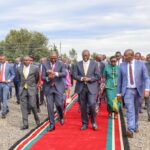 President William Ruto in Kericho. Photo/State House