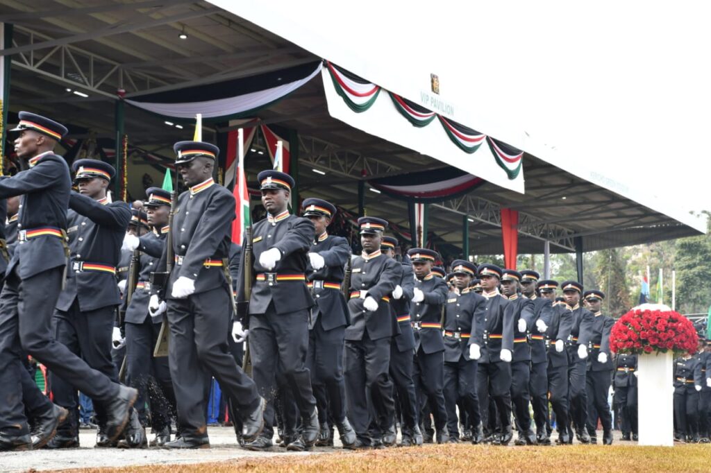 Kenya Police. Photo/Selestus Mayira