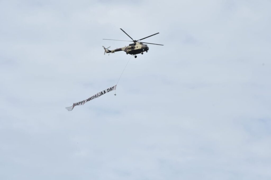 Kenya Airforce. Photo/Selestus Mayira