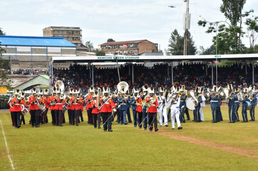 KDF Band. Photo/Selestus Mayira