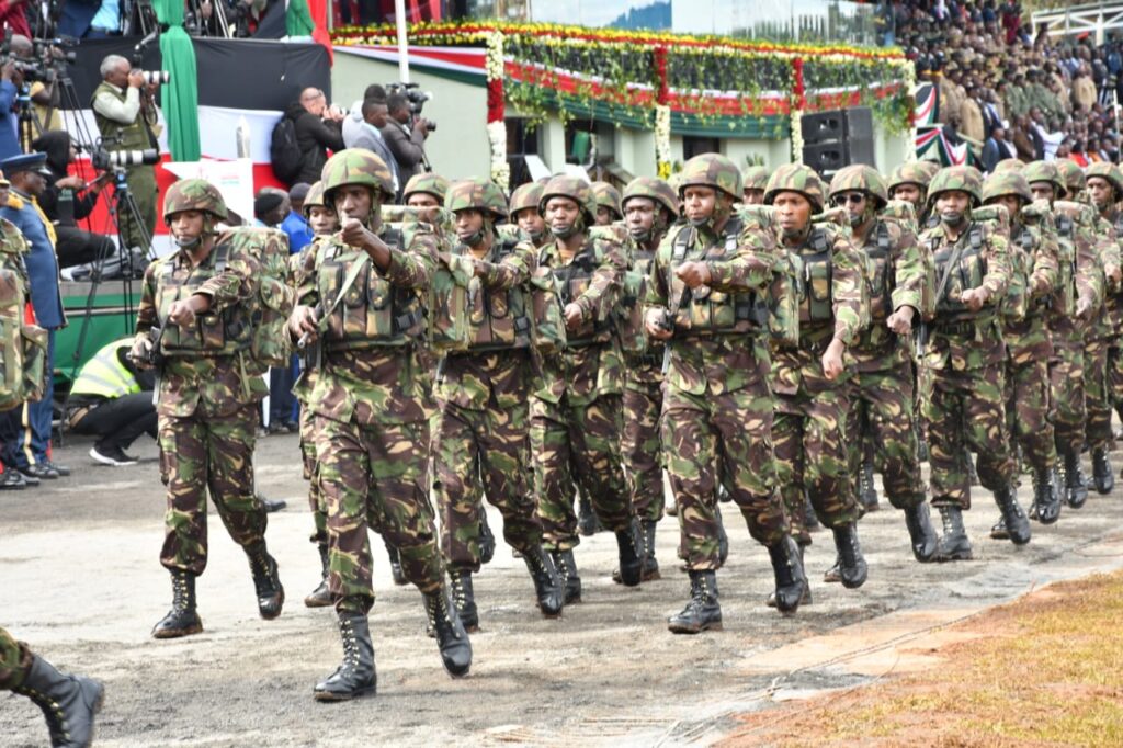 Kenya Airforce. Photo/Selestus Mayira