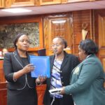 Ambassadorial Nominee to Madrid Spain Ms. Nairimas Sharon Ole Sein appears before the defence and foreign affairs committee for approval hearings.