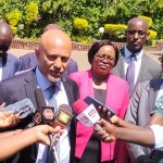 EACC CEO Twalib Mbarak in a press briefing at a Murang’a hotel on Friday. Photo by Anita Omwenga