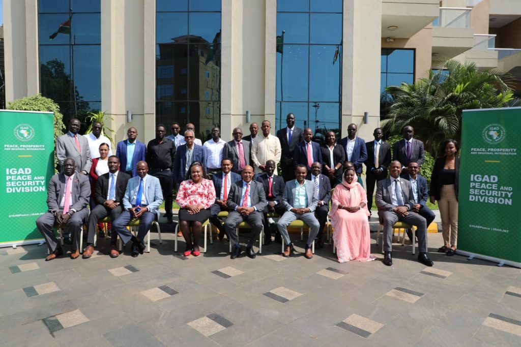 Participants at the IGAD’s Politics-Media Workshop in Juba, South Sudan. 