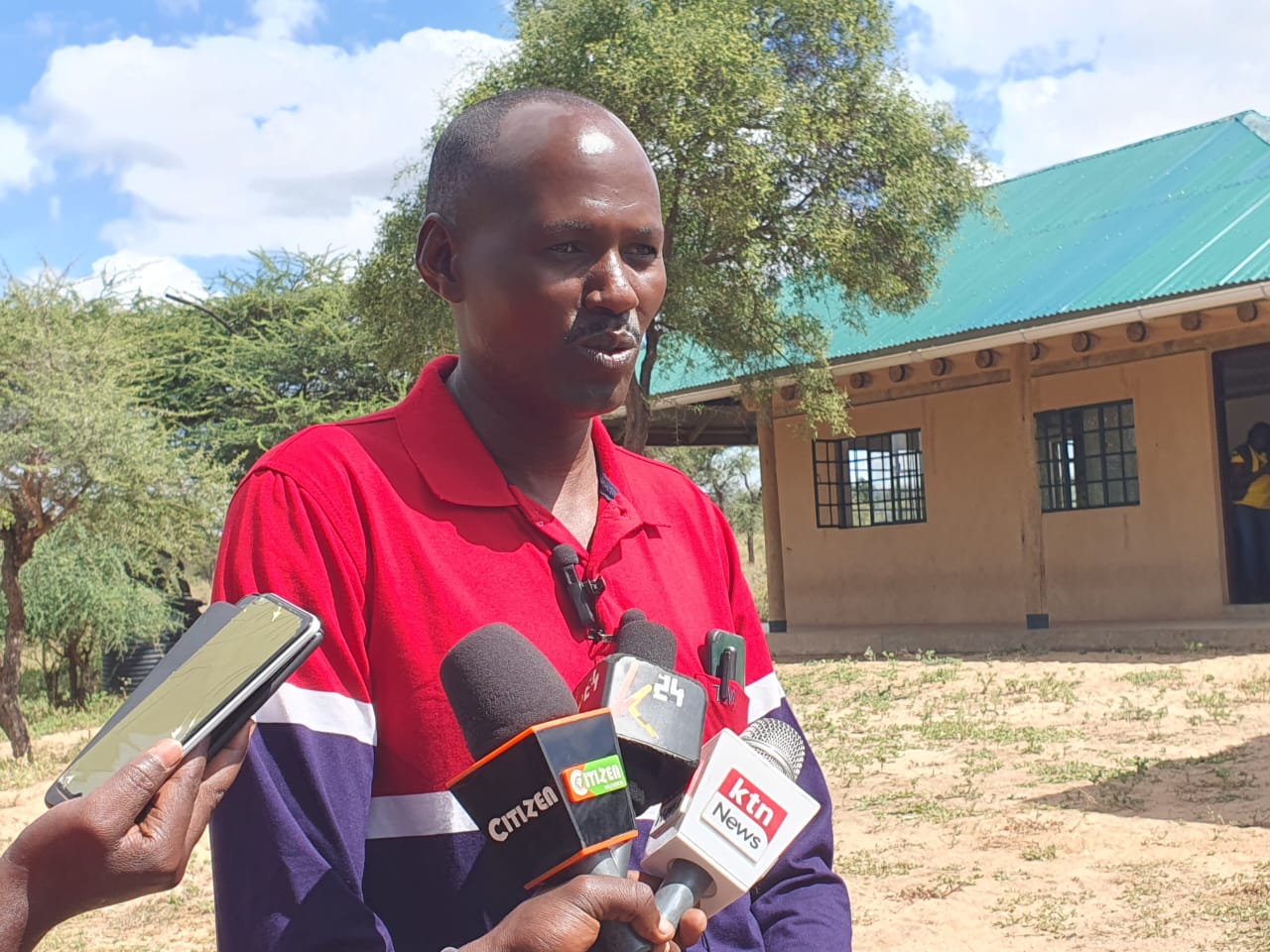 Nasaru Olosho Conservancy Chief Executive Officer, Jacob Nkananai