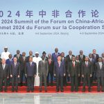 President Xi Jinping (center) and foreign leaders stand for a group photo on Thursday during the 2024 Summit of the Forum on China-Africa Cooperation at the Great Hall of the People in Beijing. RAO AIMIN/XINHUA