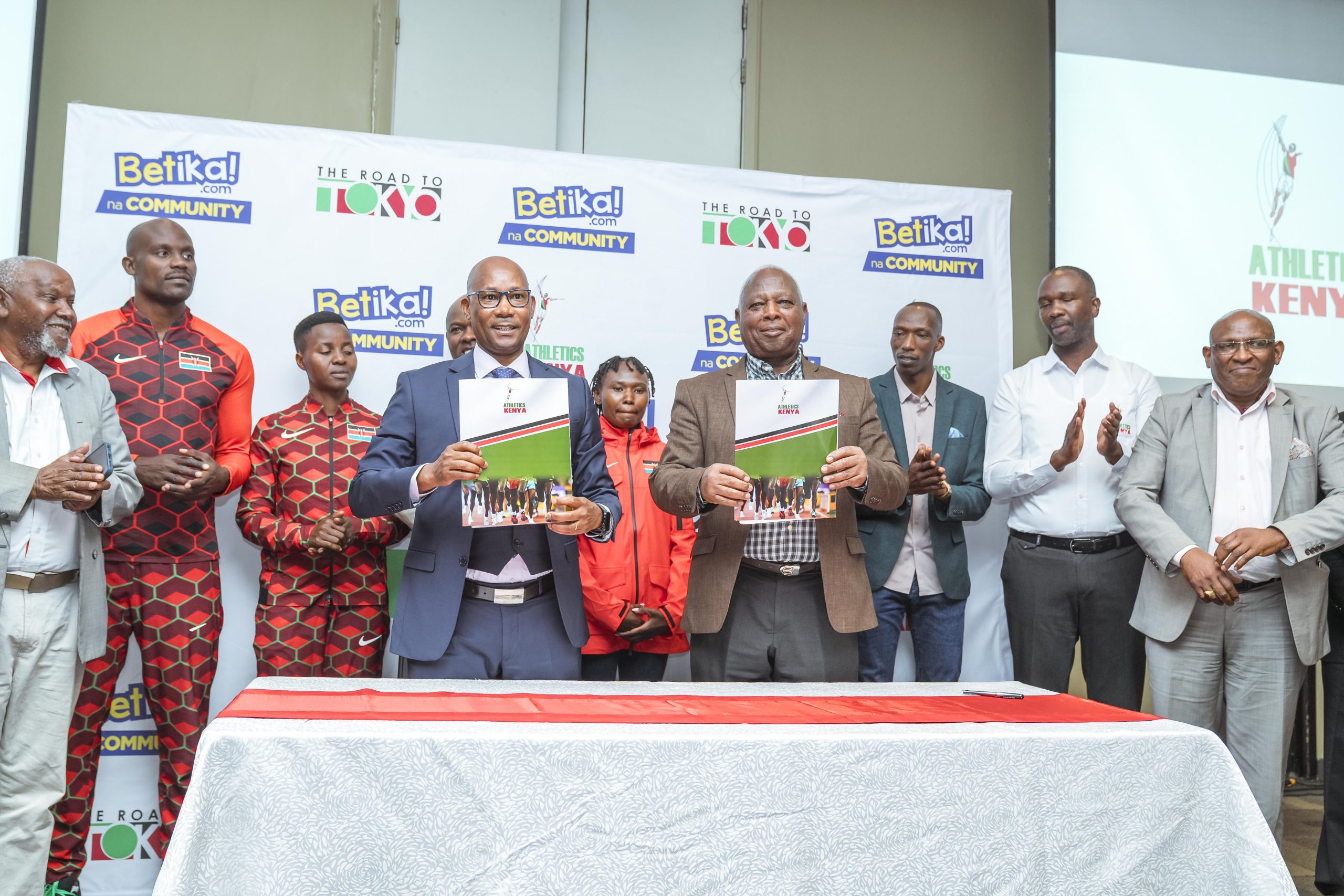 Athletes set to reap big after AK signed a Ksh 15 million  Sponsorship deal with Betika