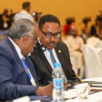 IGAD Executive Secretary Dr Workneh Gebeyehu during the 3rd Ministerial Review Conference of the Africa-Türkiye Partnership in Djibouti.