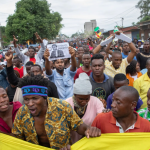 Clashes in Mozambique as police disperse election protests.