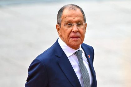 Russian Foreign Minister Sergei Lavrov.