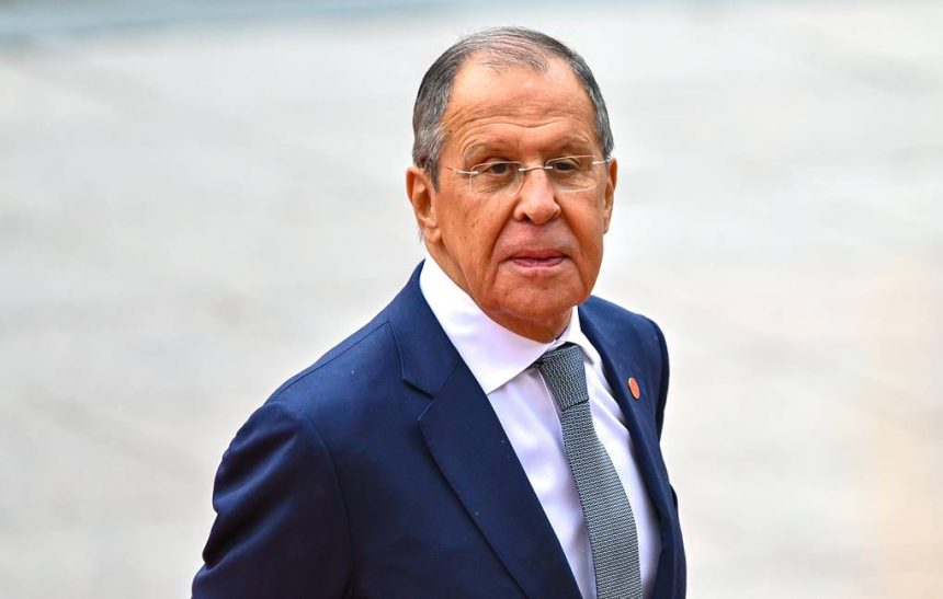 Russian Foreign Minister Sergei Lavrov.