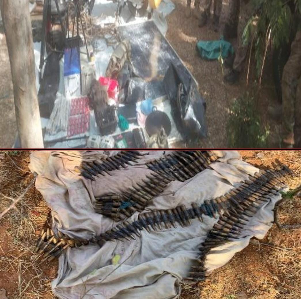 Weapons recovered as police raid Oromo Liberation Army hideouts in Marsabit